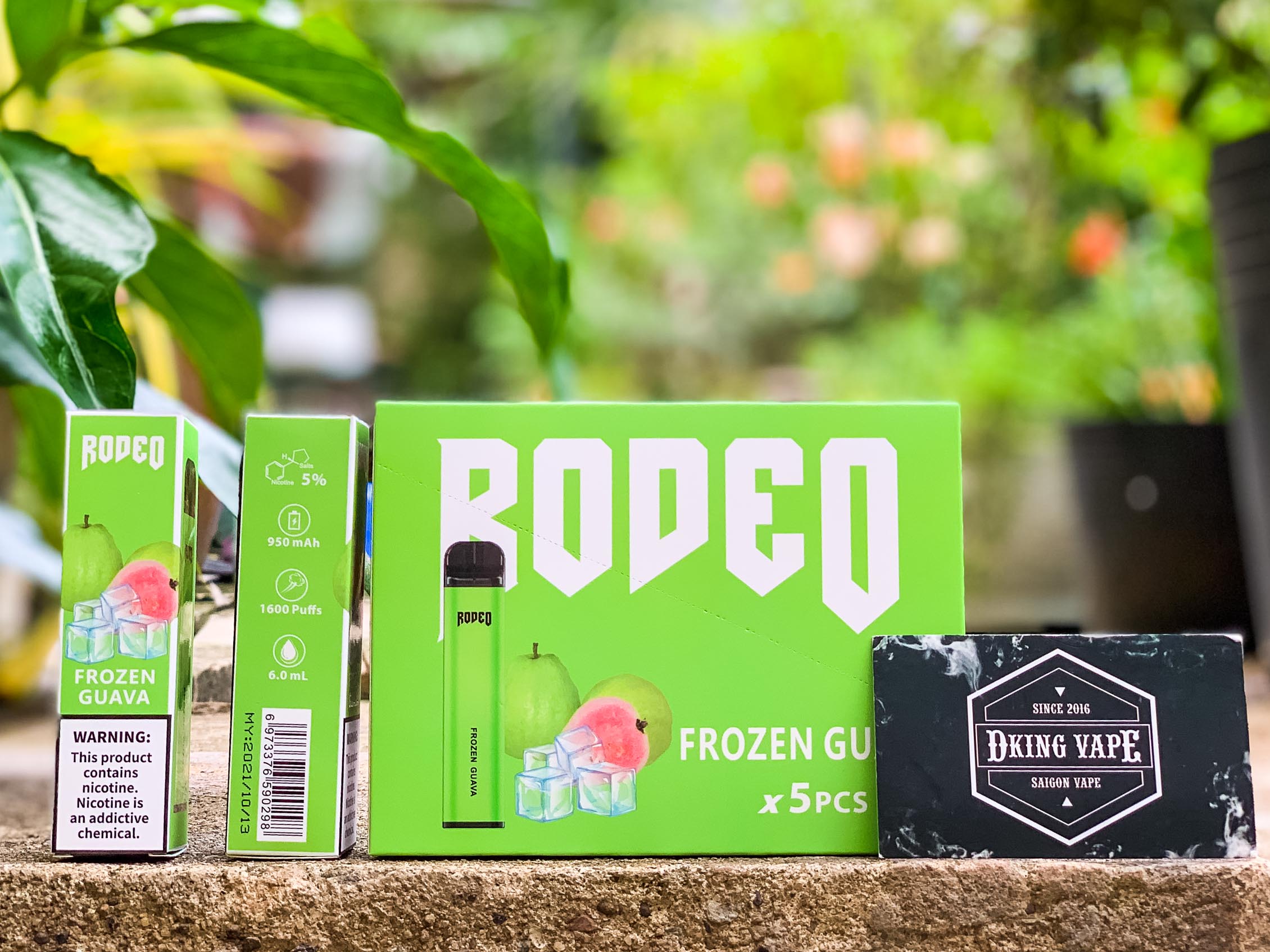 Rodeo 1600 hơi Frozen Guava Ice 
